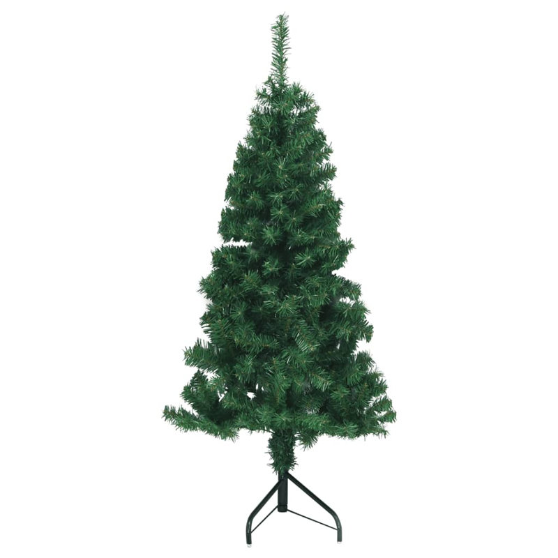 Arbre de Noël artificiel de Noël, 59,1 po x 21,7 po, Vert