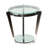 Dickamore Glass Top End Table