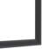 Miroir de salle de bain rectangulaire surdimensionné de 60 po x 40 po avec cadre noir et grands miroirs muraux décoratifs pour salle de bain Miroir mural vertical ou horizontal avec cadre en aluminium-2144308044