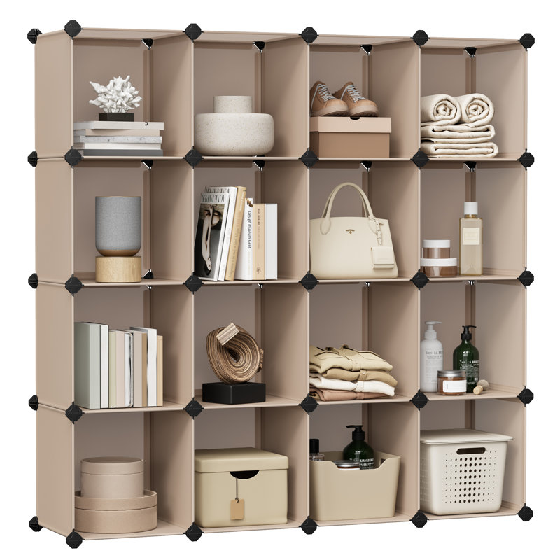 25 Pair Shoe Storage Box, Beige