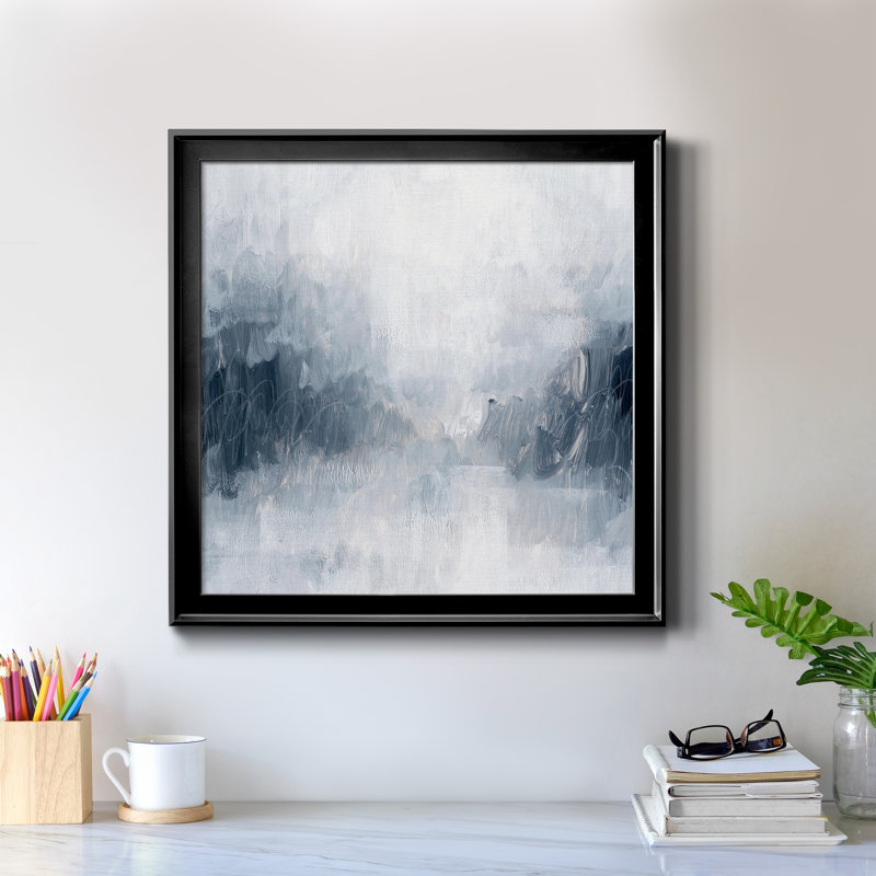 Impression encadrée polaire de qualité supérieure - prêt à accrocher, H 26,5 po x l 26,5 po x P 1,5 po, Toile avec cadre noir