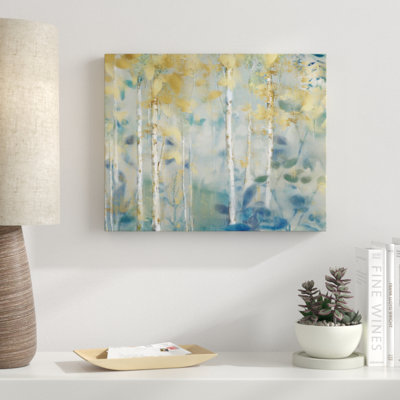 « gilded forest i », reproduction sur toile tendue