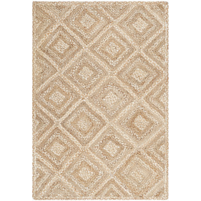 Tapis en jute tissé à la main Abrahams