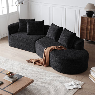Canapé modulaire surdimensionné et rembourré Modern