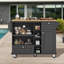 129 cm W Kitchen Island with Top