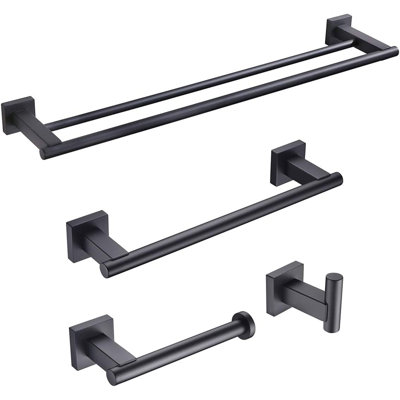 4 - Piece Bathroom Hardware Set