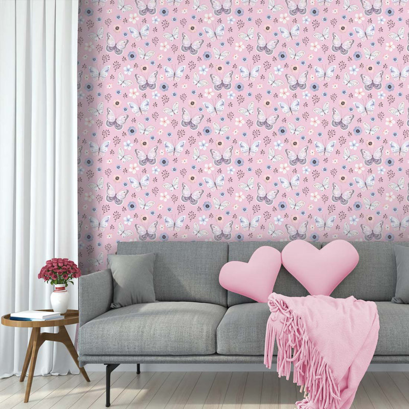 Rouleau de papier peint adhésif Lare L 10,5 pi x l 24 po Lareb