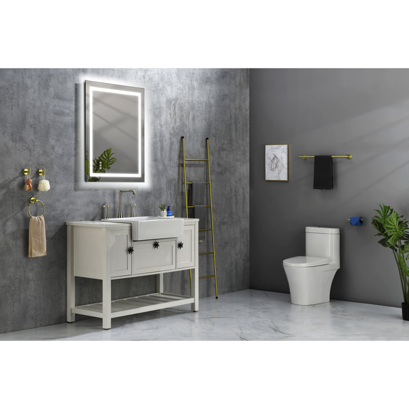 Miroir de salle de bain à DEL 40 po x 36 po avec brouillard: à intensité variable, 3 options de couleurs, mémoire pour un miroir à DEL à brouillard élégant à intensité variable: couleurs, intérieur charmant