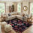 Latitude Run® Column Nikica Rug White and Silver-1959603072