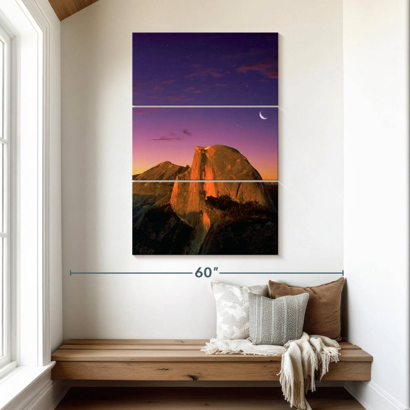Half Dome At Twilight, 50" H x 32" W