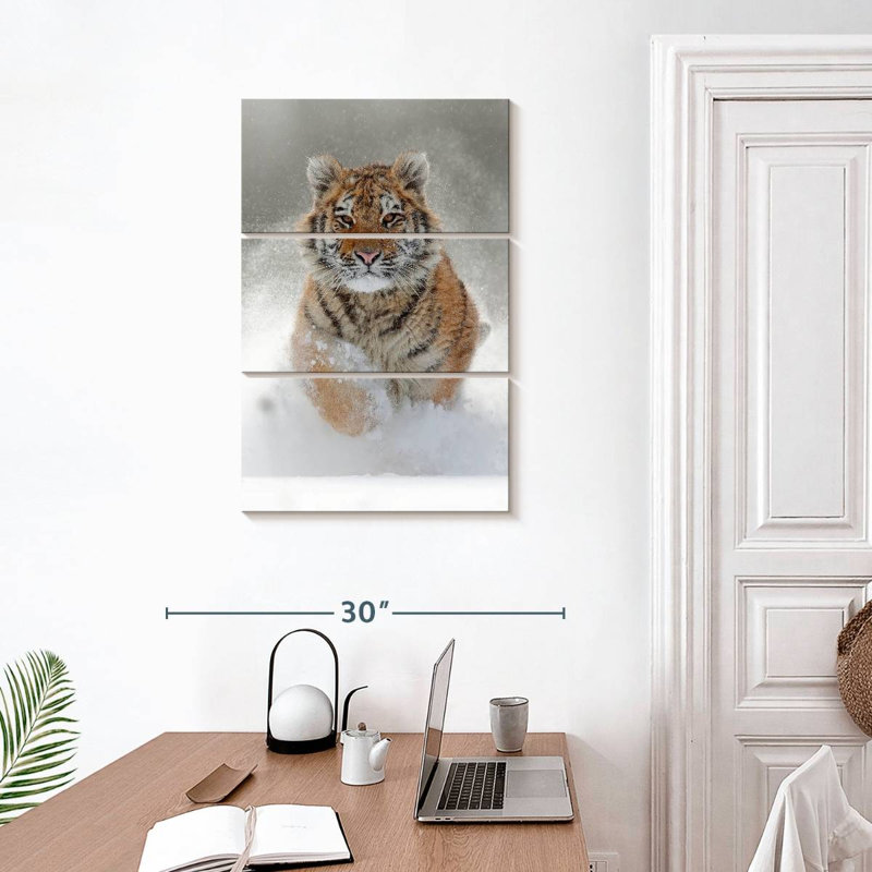 Tigre de l'Amour Brampt, H 32 po x l 20 po