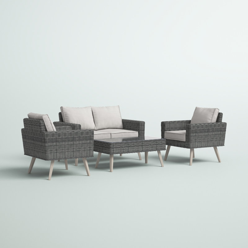 4 - Person Patio Conversation Set
