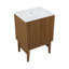 Meuble-lavabo autoportant 24 po Bosse en chêne brun avec comptoir Bosse-121676151-105940851-105940855