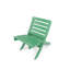 Chaise de patio pliante en PEHD entièrement assemblé Grandcourt-1323421373