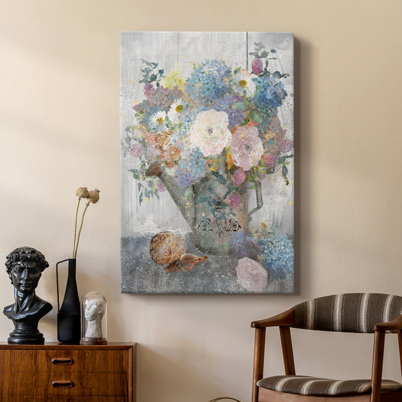 Seau de fleurs II - galerie Cavas sur mesure