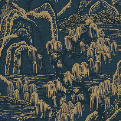 Boråstapeter Indigo Garden Wallpaper