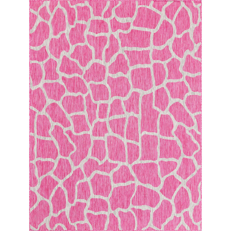 Tapis d'extérieur joyeux couleur bonbon, Rectangle 9 pi x 12 pi