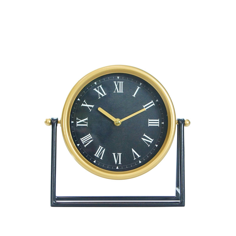 Horloge de table numérique en métal