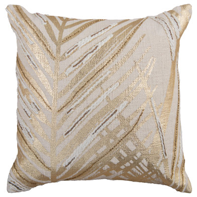 100% Cotton Down Filled Throw Pillow
