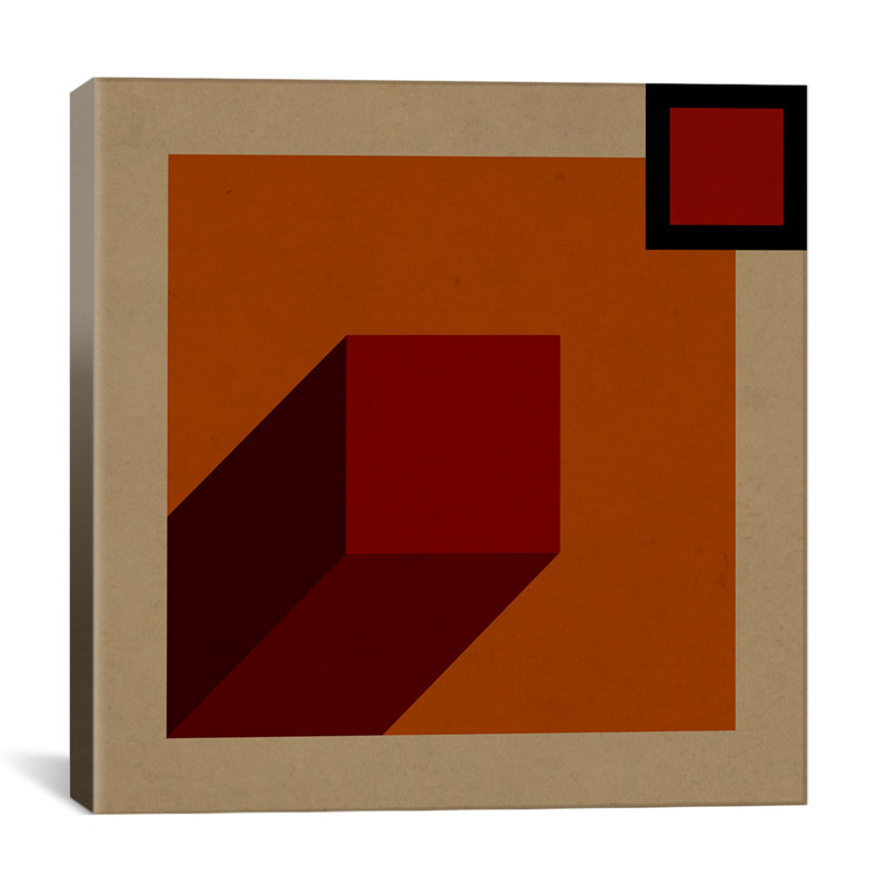 Albree Modern Prism, impression sur toile, H 18 po x l 18 po x P 1,5 po, Toile tendue, Pas de tapis