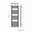 Ruthe Straight Towel Rail Heated Towel Rails-1155308166-1155308163