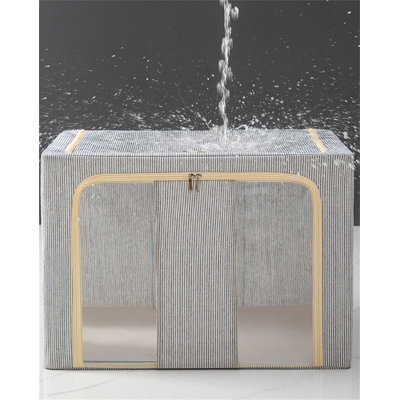 Ensemble de bacs de rangement en tissu
