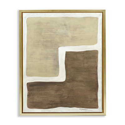 Boho Symmetrical Shapes Canvas Wall Art by Ruth Fromstein