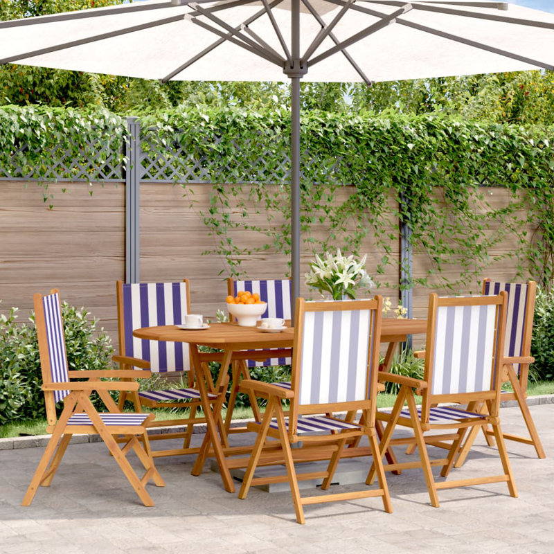 Estefania Folding Patio Dining Armchair