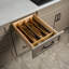 Insert d'ustensile Rev-A-Shelf, accents noirs, érable, 13,23 po, 4WUTCC-18MB-1-130481853