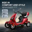 SCOOTER ÉLECTRIQUE DE MOBILITÉ À GRANDE TAILLE, HAUTE PUISSANCE
