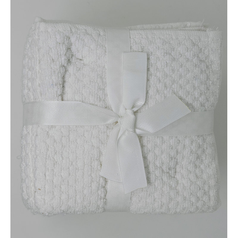 Withernsea Cotton Washcloth, White