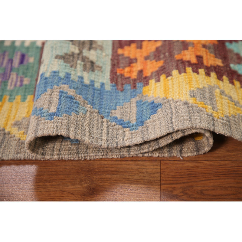 Tapis géométrique Kilim