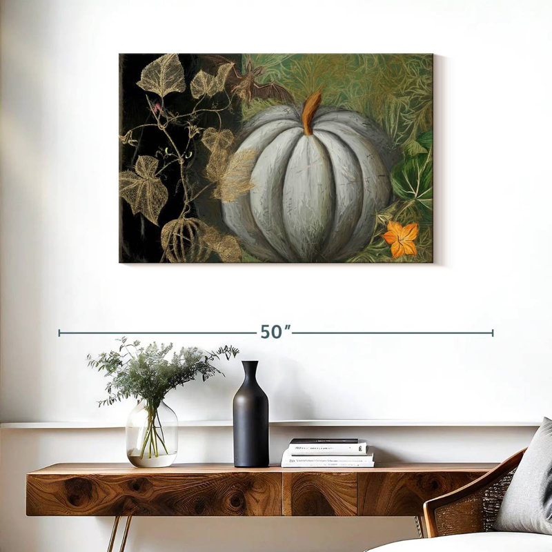 Yarlin Fresh Pumpkin, 24" H x 36" W