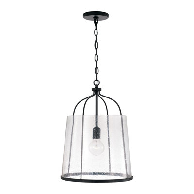 Luminaire suspendu transparent 1 lumière Madison