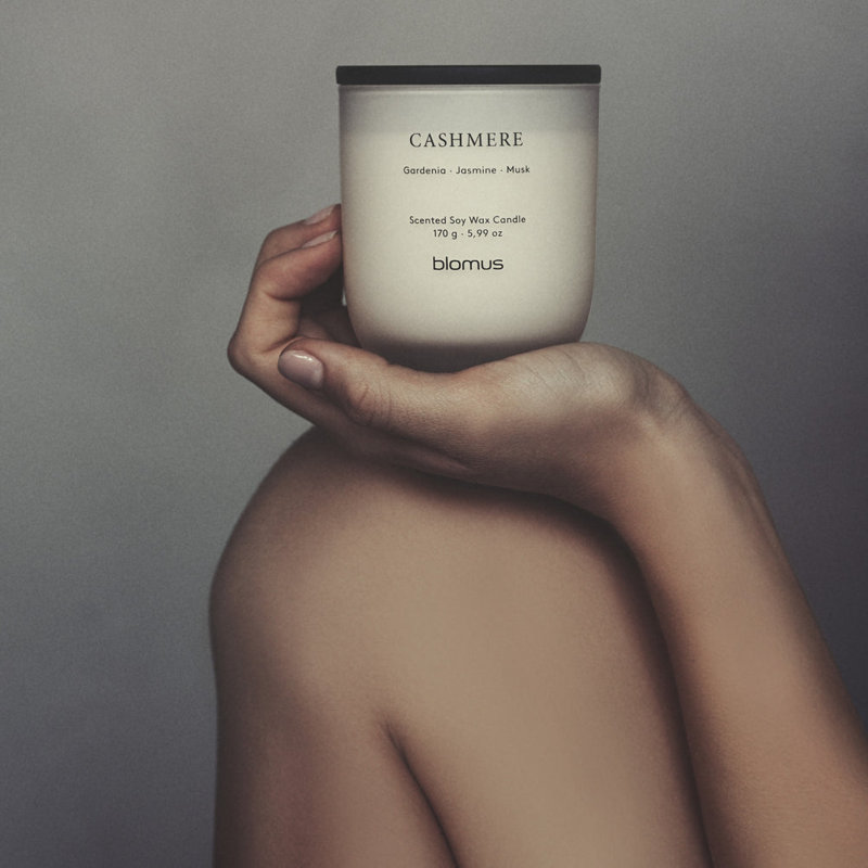 TUOKSU Scented Candle - Amber (Rose/Freesia/Lime), Small
