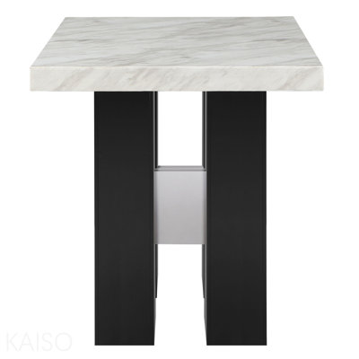 White Bar Table