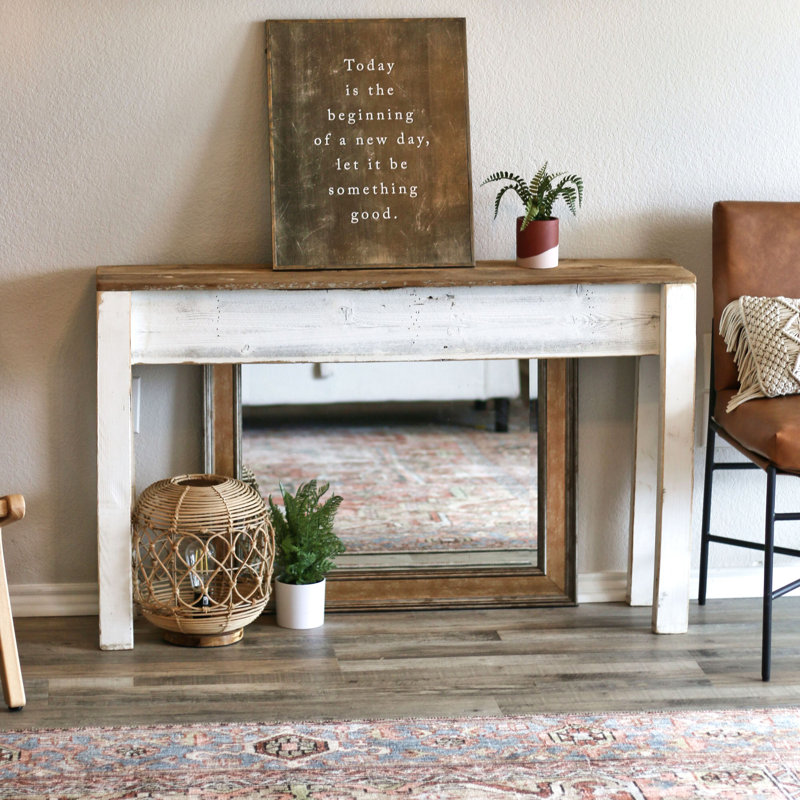 46'' Solid Wood Console Table