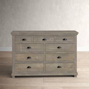 Sand & Stable Stratton 9-Drawer Dresser and Mirror & Reviews