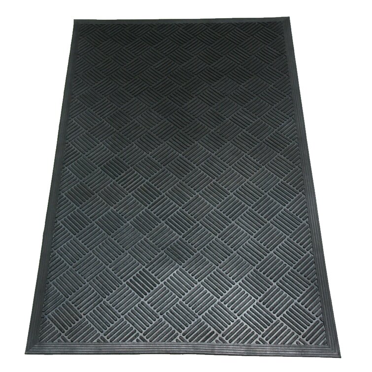 Arlmont & Co. Labarge Non-Slip Outdoor Doormat