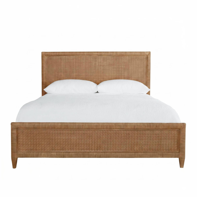 Monterey Woven Bed, King, Aged Barrel