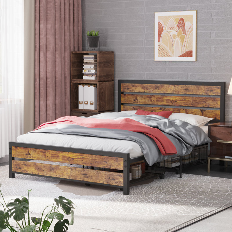 Queen Storage Platform Bed