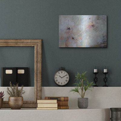 Brayden Studio «Through The Haze» par Karen Hale, art mural en métal