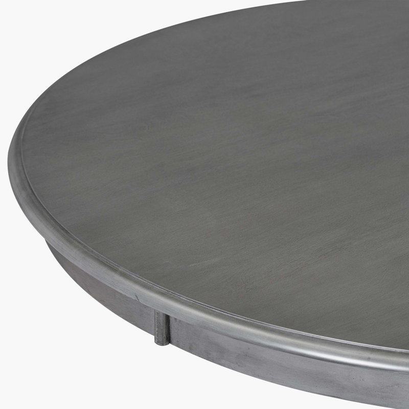 Ensemble repas pour 4 personnes Mallaki, Gris foncé