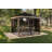 Sojag Outdoor Sanibel Hardtop Gazebo Outdoor Sun Shelter, Wood Finish-90566659