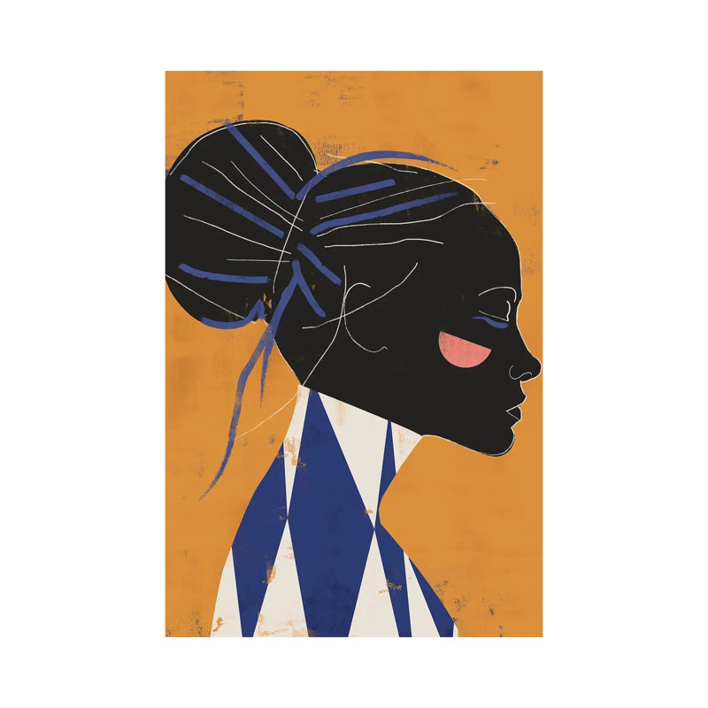 «Woman Color II», reproduction d'art sur toile tendue, H 18 po x l 12 po, Toile tendue, Ne s’applique pas