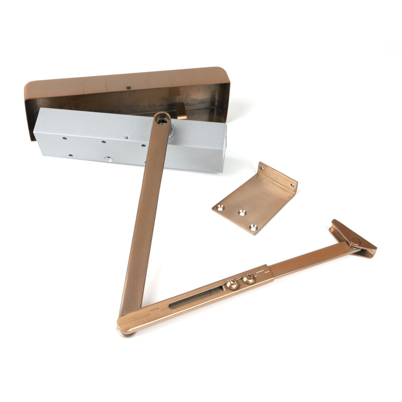 Door Closer & Cover Accessory, Polished Bronze