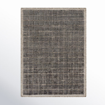Jacey Hand Loomed Gray Rug