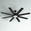 Ventilateur de plafond d'extérieur à DEL standard à 8 pales 72 po avec télécommande et ensemble d'éclairage inclus-32235239
