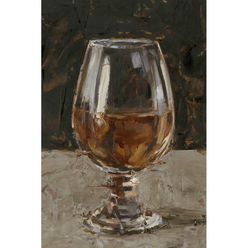 The Hard Stuff III by Ethan Harper - Painting, 46cm H x 30cm W, Black Floater Framed