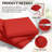 3-Pack Outdoor Seat Cushion Covers, Water-Resistant Patio Furniture Replacement Covers-1838509370